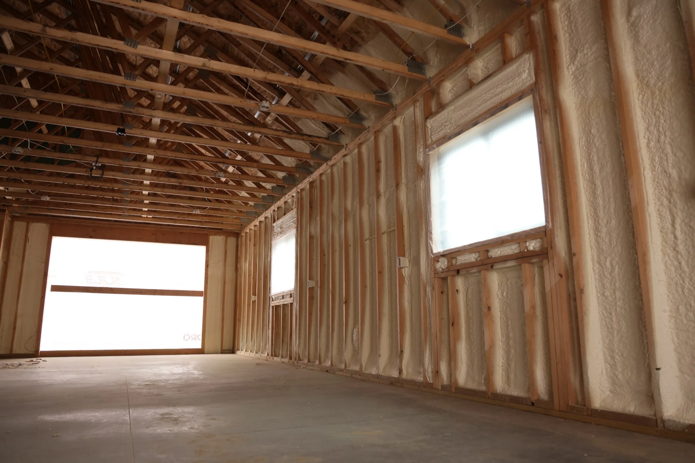 Professional spray foam installation in the Mesa area
